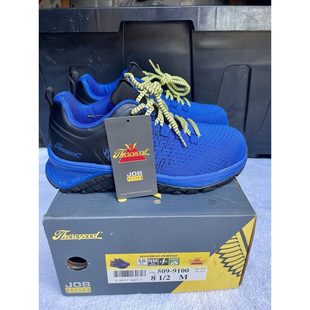 Thorogood Day One Safety AST Low Slip Resistant Work Sneakers Women’s Size 8.5M
